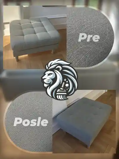 Dubinsko pranje stolice pre i posle pranja sedista u Beogradu