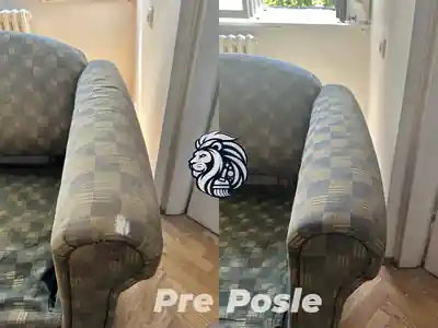Dubinsko pranje tapaciranih fotelja pre i posle tretmana u Beogradu