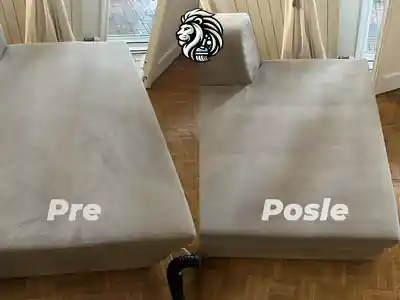 Dubinsko pranje lezaja pre dubinskog pranja izbliza u Beogradu