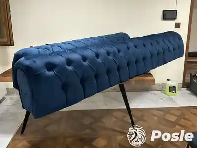 Dubinsko pranje plavog troseda posle dubinskog pranja u Beogradu