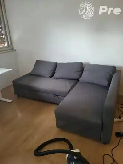 Dubinsko pranje sive garniture pre pranja u Beogradu