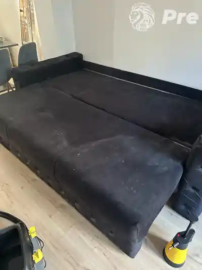 Dubinsko pranje crnog lezaja pre pranja u Beogradu