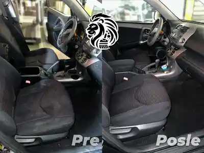 Dubinsko pranje koznog sedista posle pranja automobila u Beogradu