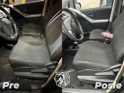 Dubinsko pranje prednjeg sedista pre pranja automobila u Beogradu