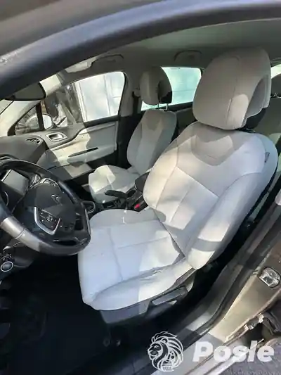 Dubinsko pranje svetlog sedista i vrata posle tretmana automobila u Beogradu